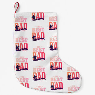 The Best Dad Ever Small Christmas Stocking