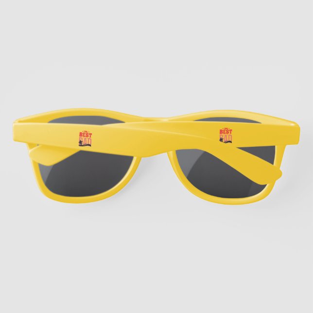 The Best Dad Ever Sunglasses (Back)