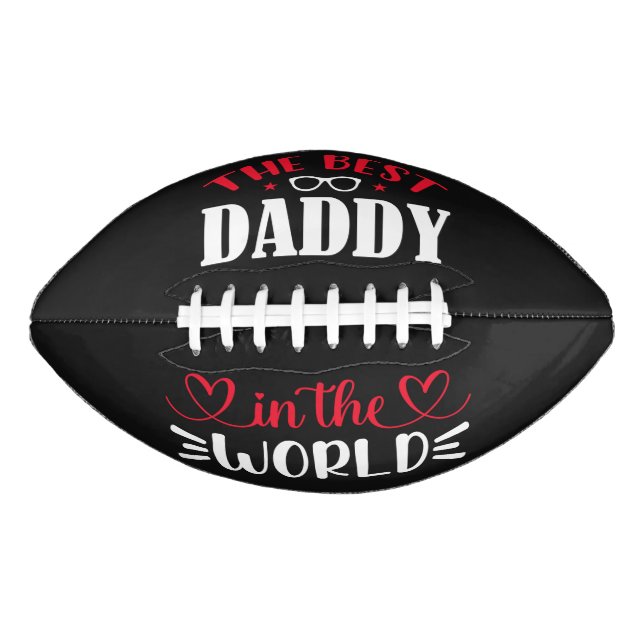 The Best Daddy in the World American Football (Front)