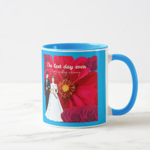 The best day ever azure mug