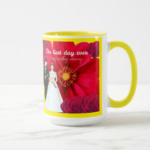 The best day ever yellow mug