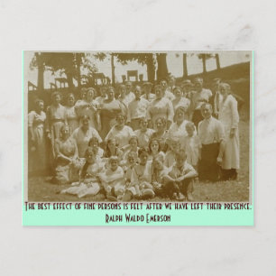 The Best Effect of Fine Persons... Postcard