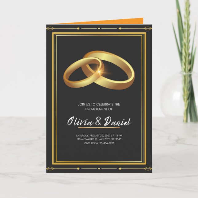 The Best Engagement Cards to Congratulate the Happ (Front)