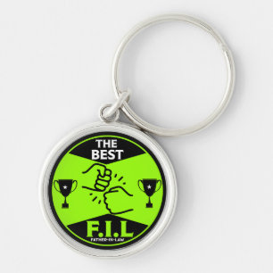 The Best Father-In Law Key Ring