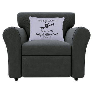 The Best Flight Attendant Accent Pillow
