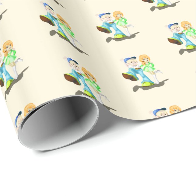 The Best Friends Wrapping Paper (Roll Corner)