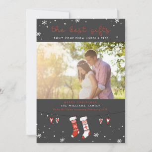 The Best Gifts Pregnancy Christmas Cards
