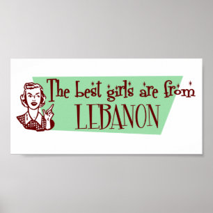The Best Girls are from Lebanon Poster