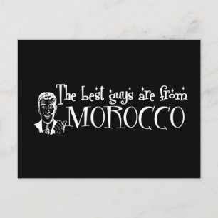 The Best Girls are from Morocco Postcard