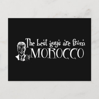 The Best Girls are from Morocco Postcard