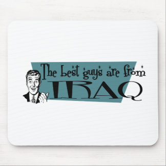 The Best Guys are from Iraq Mouse Mat