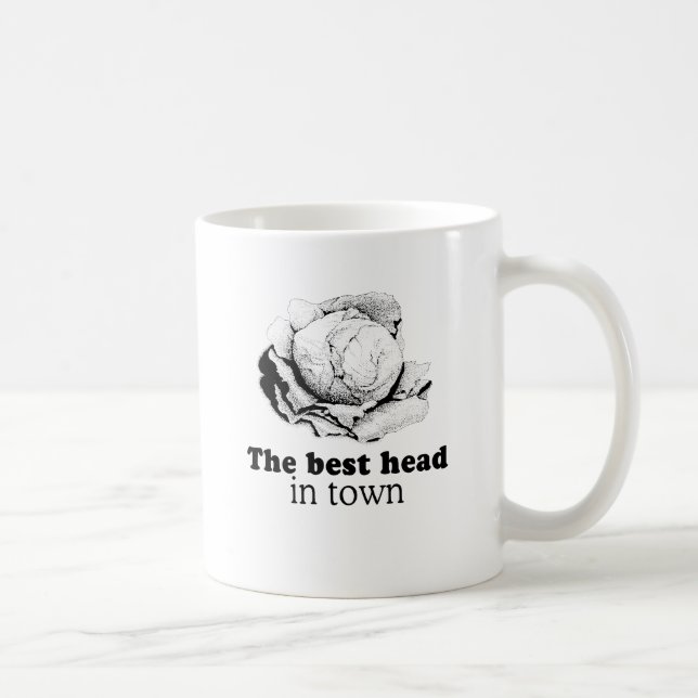 THE BEST HEAD IN TOWN COFFEE MUG (Right)