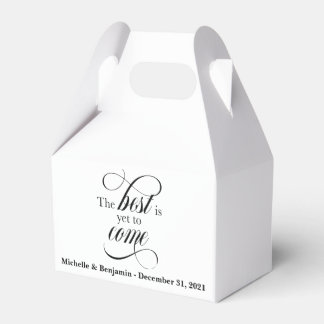 The Best is Yet to Come Favour Box