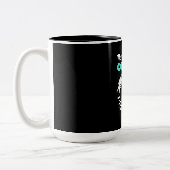 The Best Kind Of Mum Raises A Programmer Two-Tone Coffee Mug (Left)