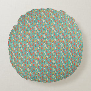 The Best Kind Of Therapy Is Beach Therapy Round Cushion