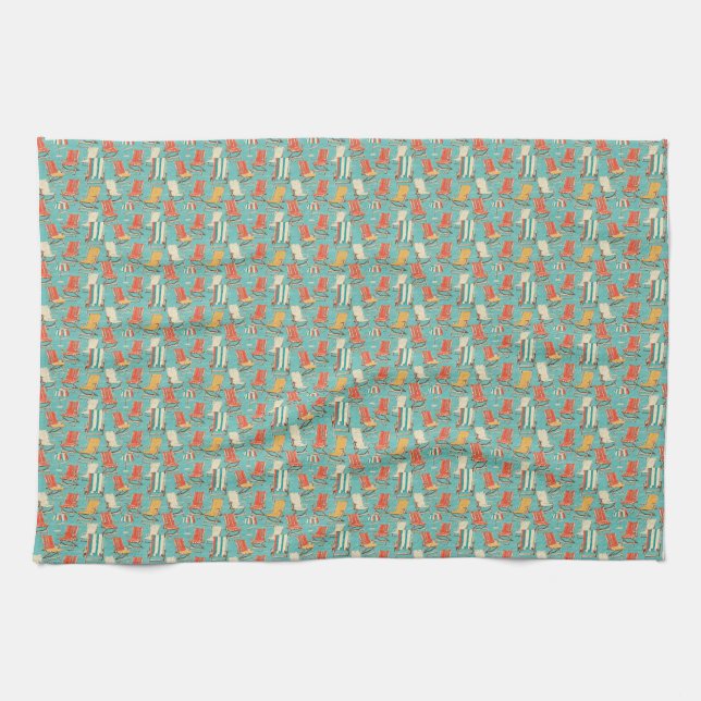 The Best Kind Of Therapy Is Beach Therapy Tea Towel (Horizontal)