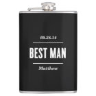 The Best Man | Wedding Flask