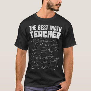 The Best Math Teacher T-Shirt