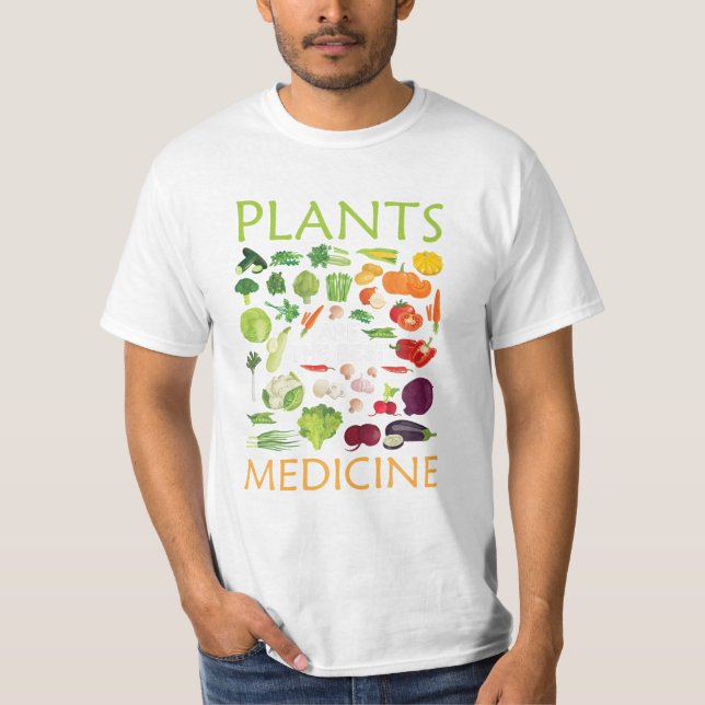 The Best Medicine vegan T-Shirt (Front)