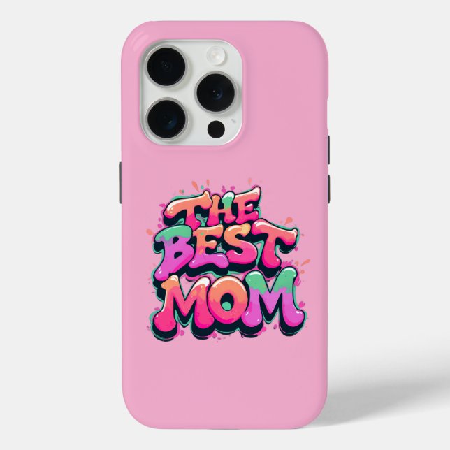 The best mom style graffiti Case-Mate iPhone case (Back)