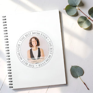 The Best Mum Ever Modern Classic Photo Notebook