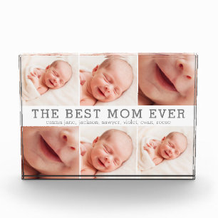 The Best Mum Ever Mother’s Day Photo Collage