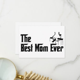 The Best Mum Ever Thank You Card