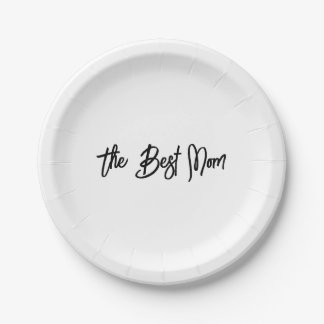 The best mum paper plate
