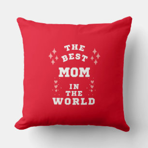 the best mum Throw Pillow