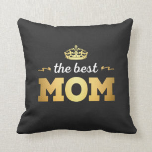 The Best Mum with crown Cushion