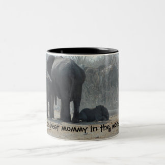 The best mummy in the world Two-Tone coffee mug