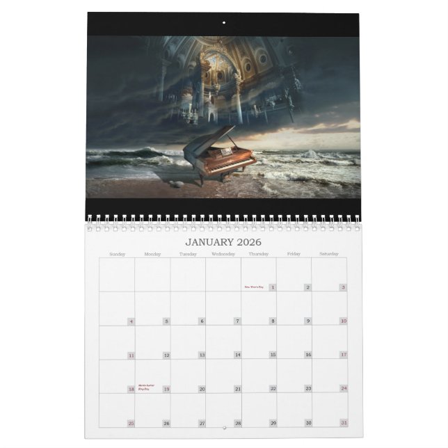 “The Best Of George Grie” wall calendar (Jan 2026)