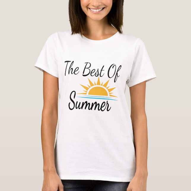 The Best of Summer Women T-shirt (Front)