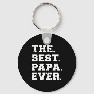 The Best Papa Ever Key Ring