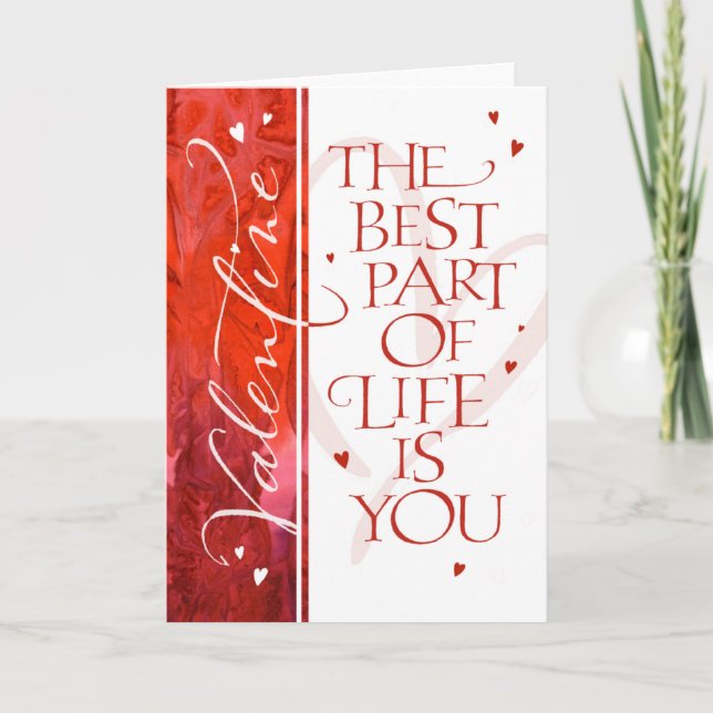 The Best Part  of Life is YOU Holiday Card (Front)