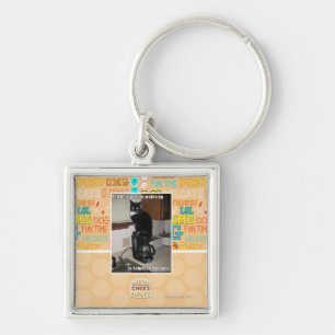 the best part uv wakin up key ring