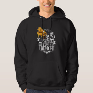 The Best Players Are On The Bench Piano And Keybo Hoodie