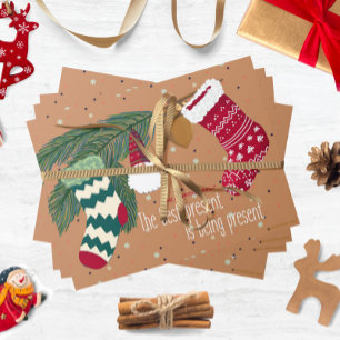 The best present. Customisable Holiday Card