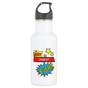The best priest ever, #priest 532 ml water bottle