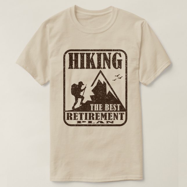 The Best Retirement Plan Funny T-Shirt (Design Front)