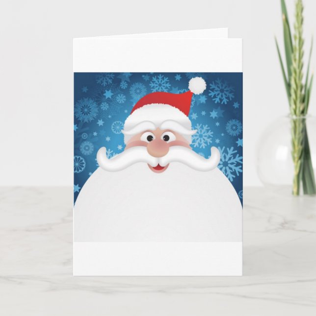 The Best Santa Holiday Card (Front)