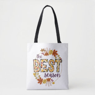 The best season design tote bag