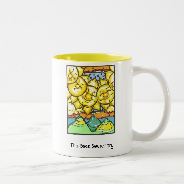 The Best Secretary Two-Tone Coffee Mug (Right)