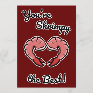The best shrimp ever invitation