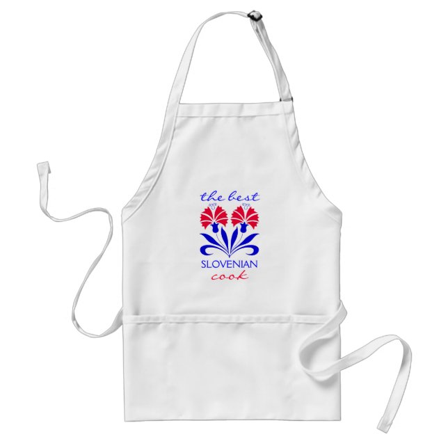 The Best Slovenian Cook, Decorated Apron (Front)