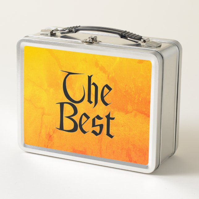 The Best stainless lunchbox (Front)