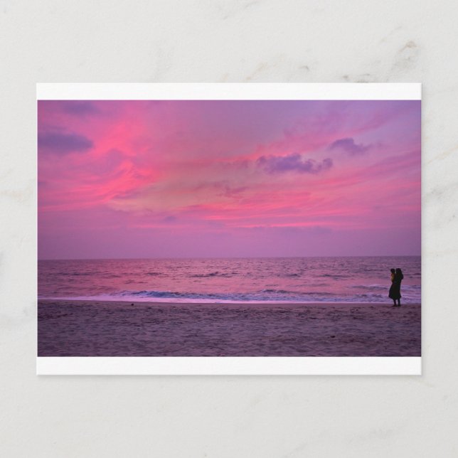 the best sunset since coming here.jpg postcard (Front)