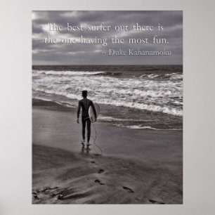 The best surfer out there poster