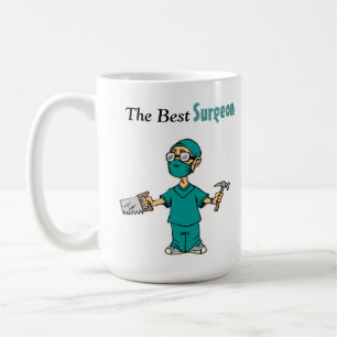The Best Surgeon Funny Coffee Mug Gift Two-Tone 