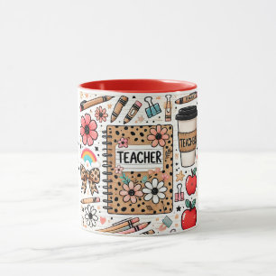 The Best Teacher Personalised Wrap Mug